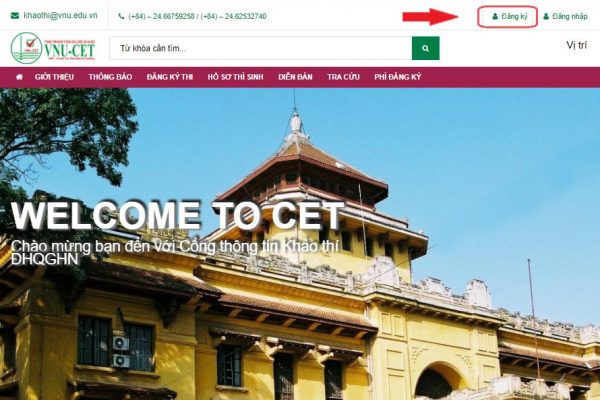 Hướng dẫn đăng ký dự thi ĐGNL học sinh THPT năm 2021