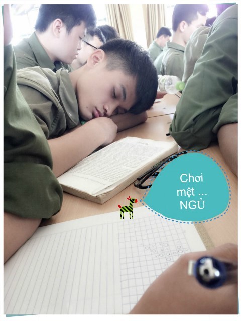 Những tư thế ngủ “lên ngôi” ở Xuân Hoà
