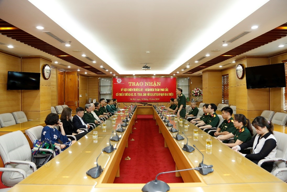 Lưu giữ kỷ vật của vị tướng anh hùng của ngành Quân y