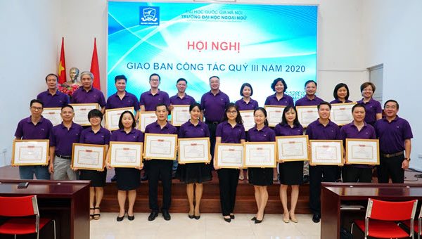 Hội nghị giao ban công tác Quý III/2020