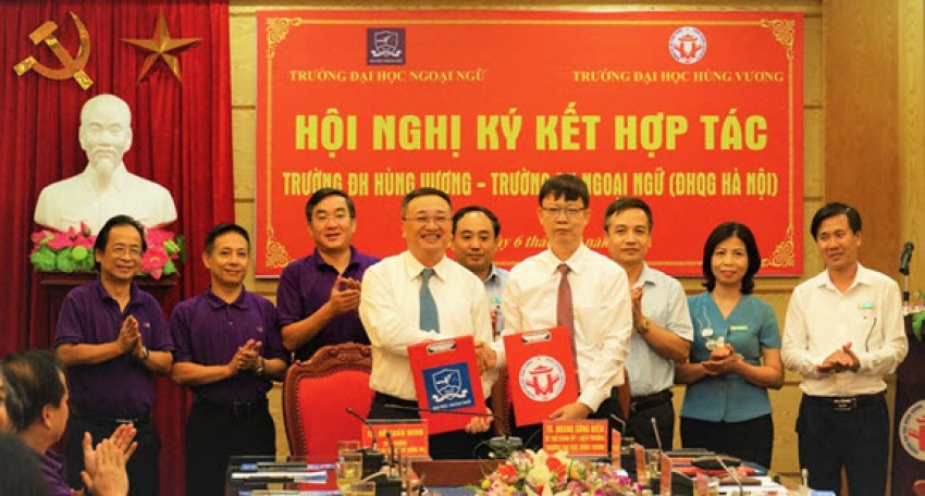 Ký kết hợp tác với Trường Đại học Hùng Vương