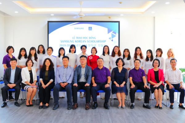 Lễ trao học bổng Samsung SKS 2019