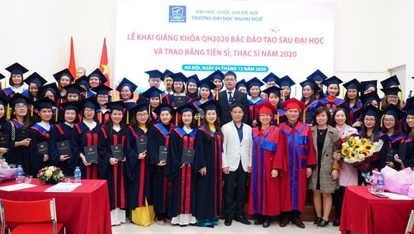 Lễ khai giảng khóa QH.2020 sau đại học và Trao bằng tiến sĩ, thạc sỹ năm 2020