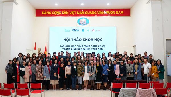 Hội thảo “Mô hình học cùng cộng đồng (CEL/SL)” tại Trường Đại học Ngoại ngữ