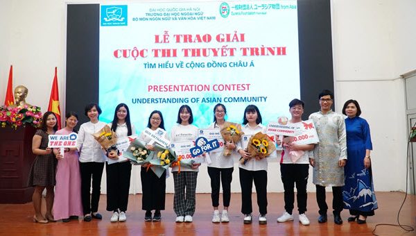Cuộc thi thuyết trình “Tìm hiểu về cộng đồng Châu Á” học kỳ II năm học 2020-2021