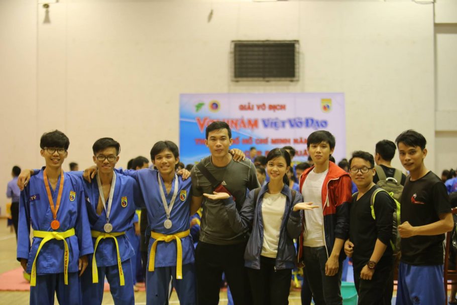 CLB Vovinam FVC tranh tài tại giải vô địch vovinam TPHCM 2017