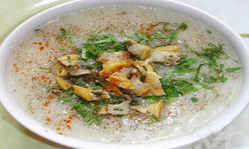 Cháo thuốc cho người viêm khí quản