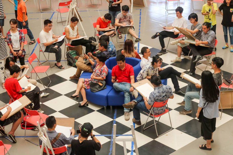 “Kí hoạ chân dung” Workshop ấn tượng của Khoa Thiết kế đồ hoạ – Đại học FPT