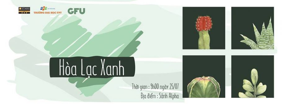 Các bạn trẻ thích thú khi được tặng cây xanh
