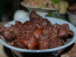 Món ăn thuốc từ thịt chó tốt trong ngày lạnh giá