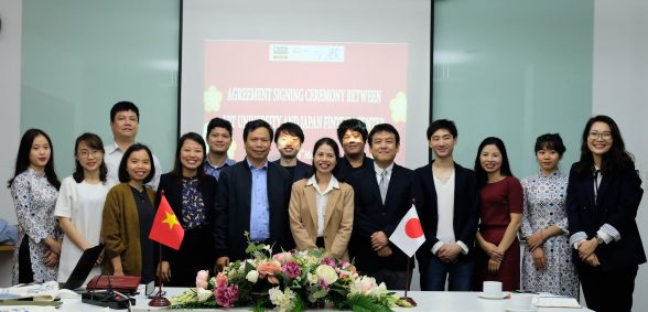 Lễ ký kết hợp tác giữa Đại học FPT và Japan Fintech Centre