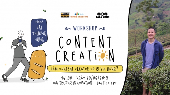 Lai Thượng Hưng ghé thăm Đại học FPT chia sẻ “cách làm content” cùng sinh viên trường F