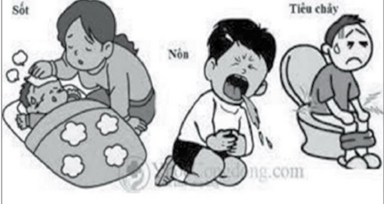 Đề phòng tiêu chảy cấp ở trẻ mùa bão