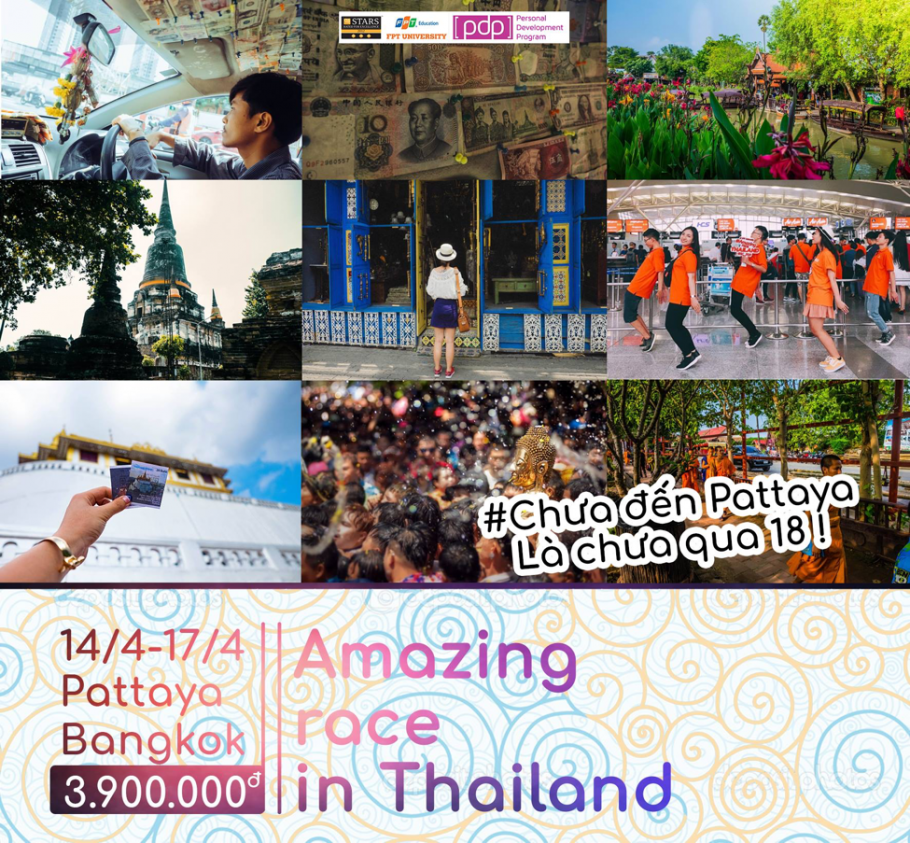 Cơ hội trải nghiệm mùa hè độc lạ cùng Amazing race