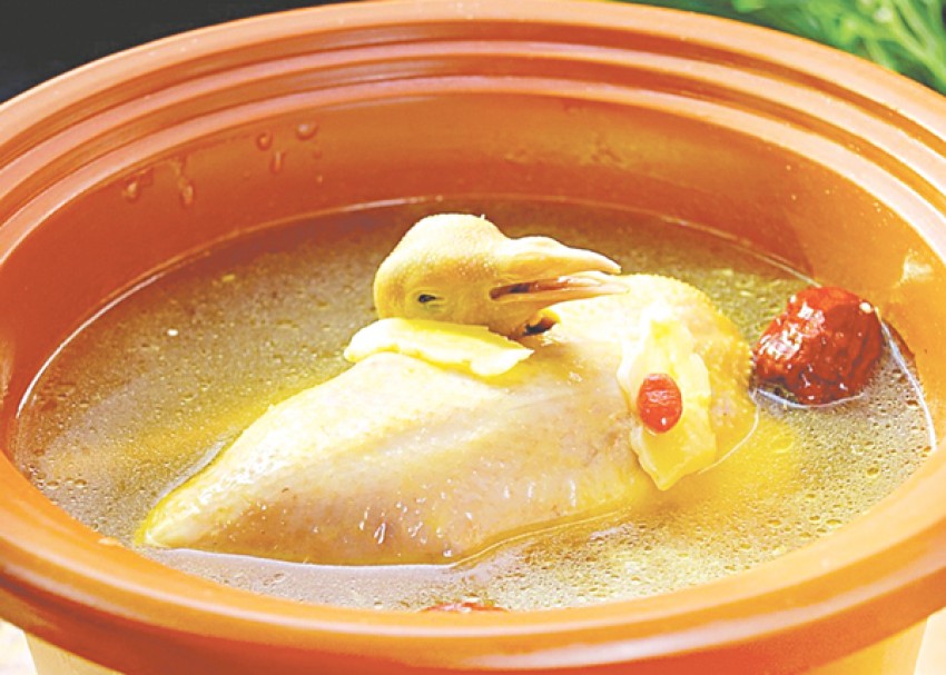 gà gô hầm chống rét ngày đông