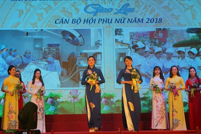 Bệnh viện TWQĐ 108 tham gia chương trình giao lưu cán bộ hội phụ nữ 2018