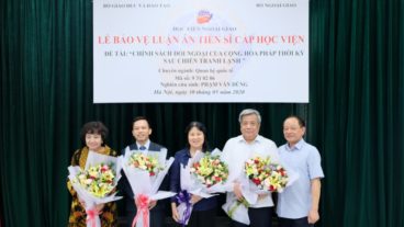 NCS Phạm Văn Dũng bảo vệ thành công luận án tiến sĩ cấp Học viện