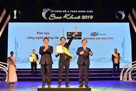 Đào tạo công nghệ thông tin của Đại học FPT nhận danh hiệu Sao Khuê 2019