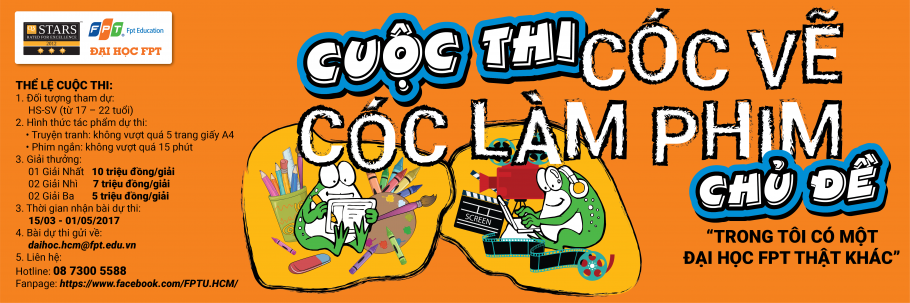 Khởi động cuộc thi “Cóc vẽ – Cóc làm phim” 2017