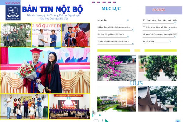 Bản tin nội bộ Quý III/2020