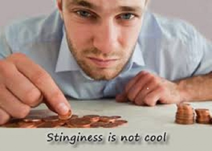 Phụ nữ thường lảng tránh những người đàn ông keo kiệt