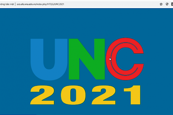 Hướng dẫn nộp báo cáo cho hội thảo UNC2021 trên OCS