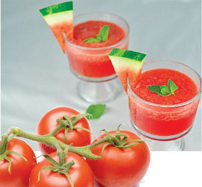 Món ăn thuốc từ cà chua