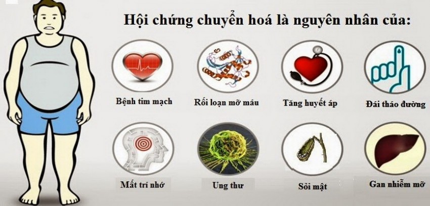 Rối loạn chuyển hóa nếu không được phát hiện sớm và điều trị kịp thời sẽ dẫn đến nhiều bệnh nguy hiểm.