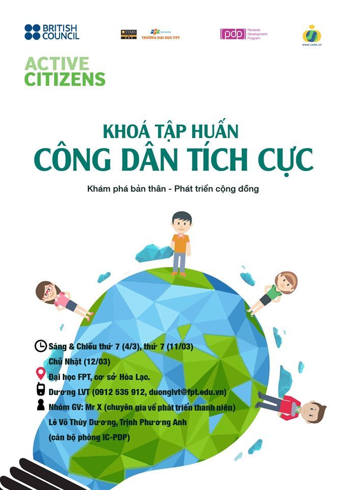 Đại học FPT tổ chức khoá tập huấn “Công dân tích cực”