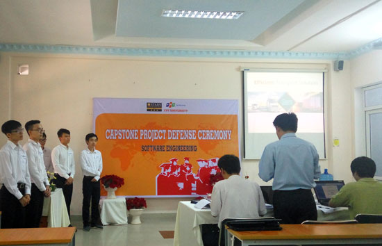 Gần 200 sinh viên tham gia bảo vệ Đồ án tốt nghiệp học kỳ Spring 2017