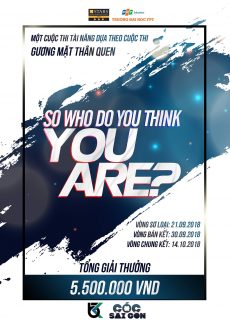 Khởi động cuộc thi “So Who Do You Think You Are?” dành cho tân sinh viên