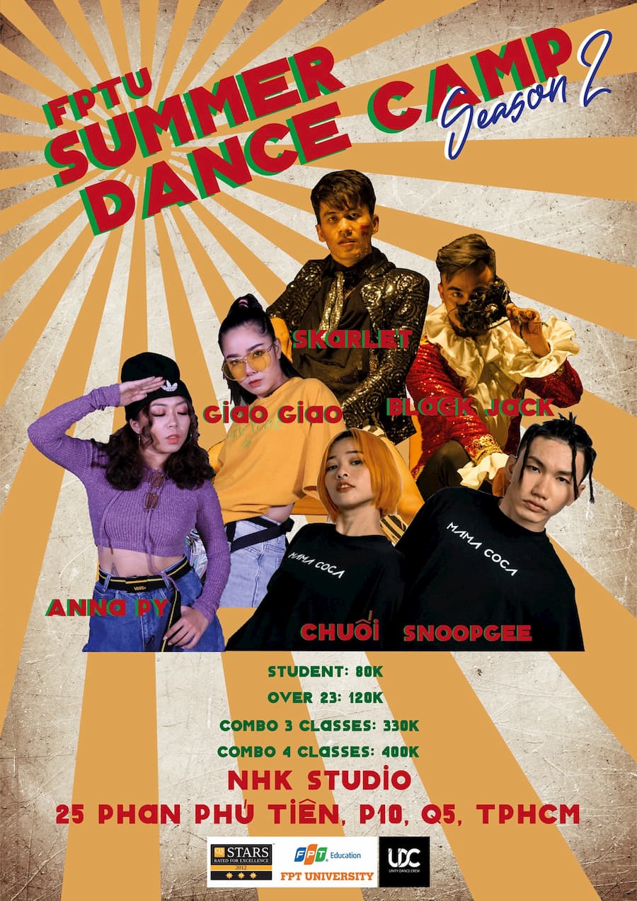 FPTU Summer Dance Camp – Chương trình hấp dẫn dành riêng cho tín đồ “nhảy” và “hiphop”