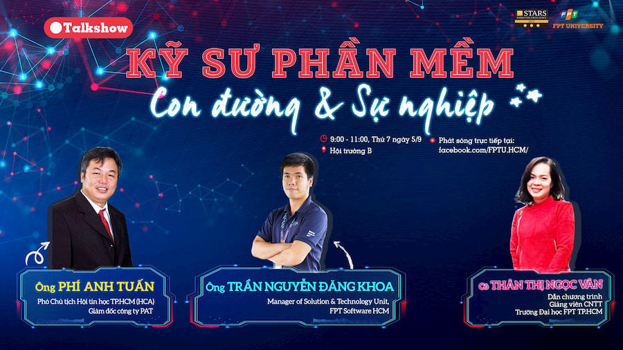 Talkshow kỹ sư phần mềm: Con đường và sự nghiệp dành cho sinh viên ĐH FPT