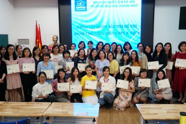 Tổ chức khóa tập huấn về xác trị đề thi cho giáo viên năm 2021