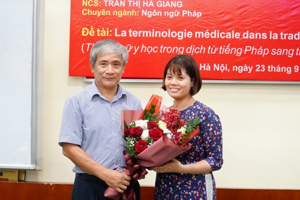 Nghiên cứu sinh Trần Thị Hà Giang: Tự hào được là học trò của những người thầy tuyệt vời