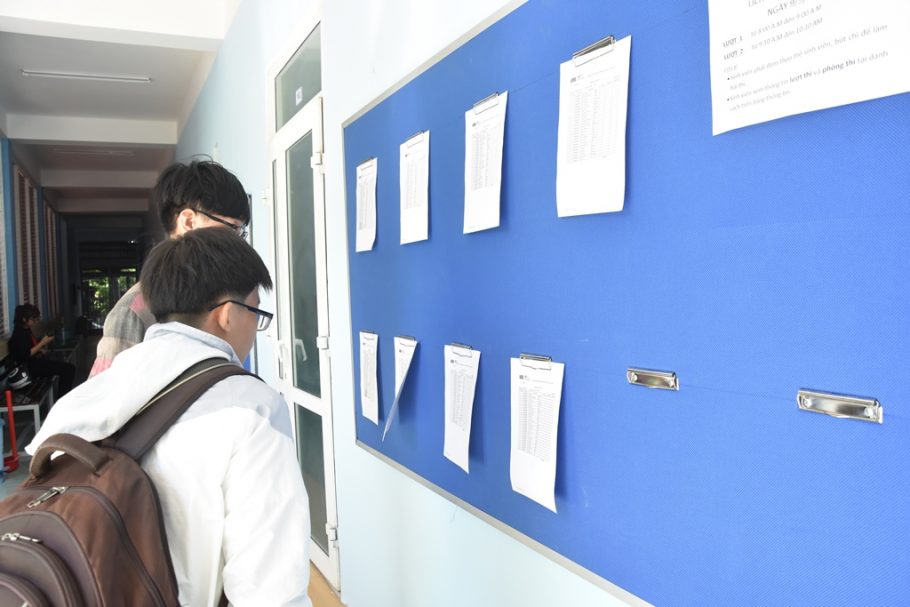 K13 Đà Nẵng kiểm tra tiếng Anh đầu vào
