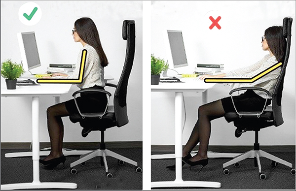 Cách giảm đau vai do dùng máy tính