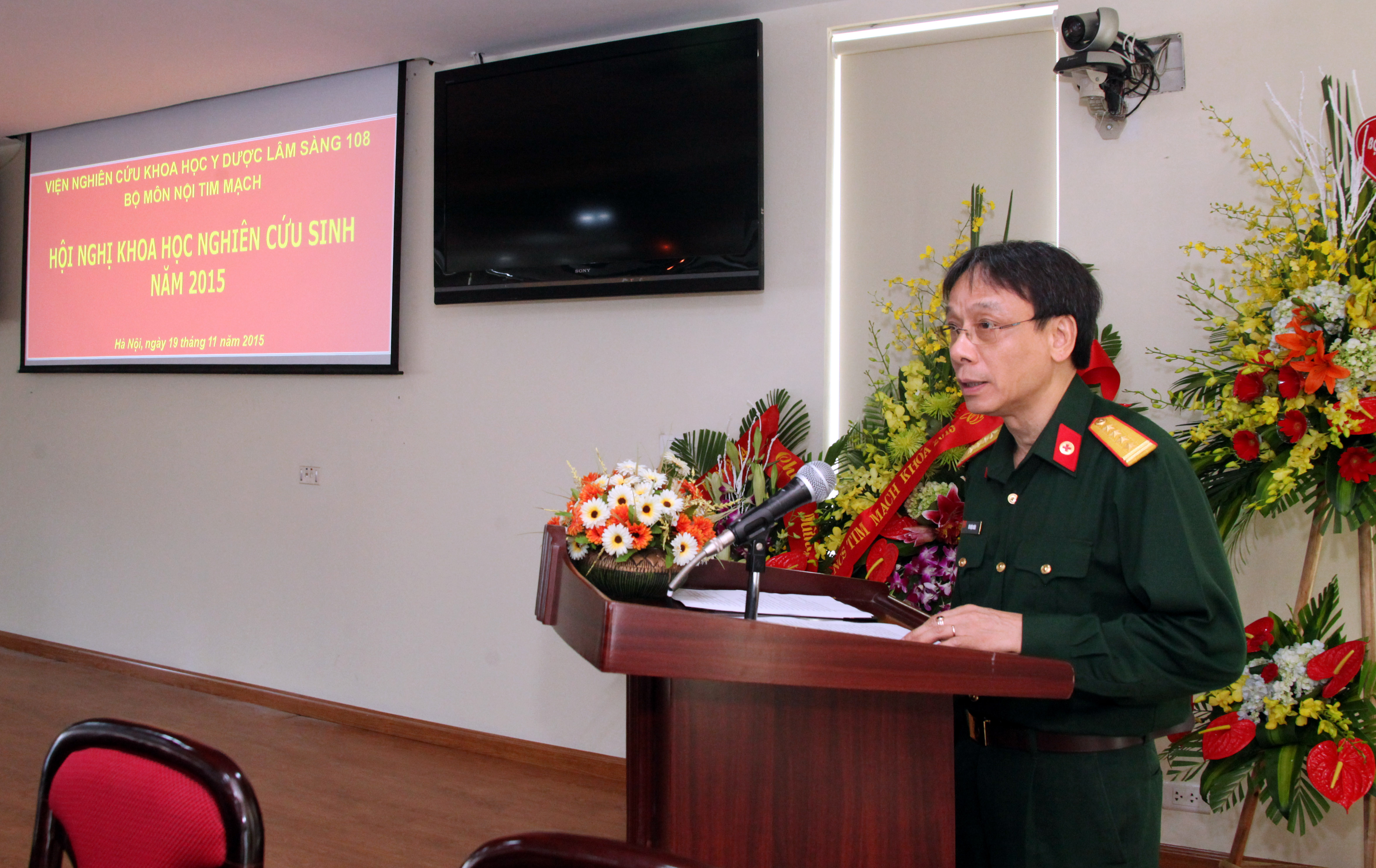 Hội nghị Khoa học Nghiên cứu sinh Bộ môn Tim mạch - Viện Nghiên cứu Khoa học Y Dược lâm sàng 108