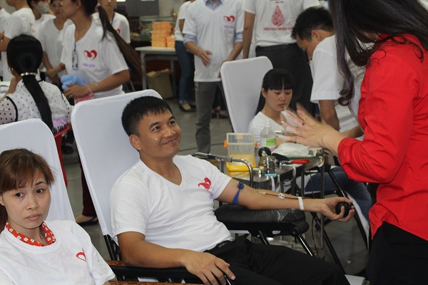 Hiến máu nhân đạo tại Công ty 100% vốn nước ngoài