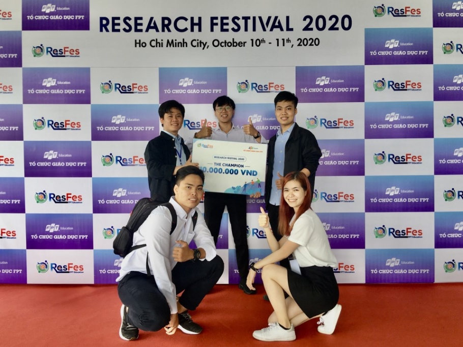 Đại học FPT chiến thắng tuyệt đối tại chung kết FPT Edu Research Festival 2020
