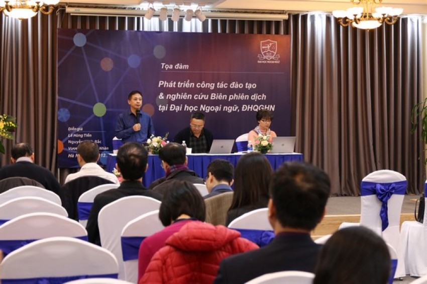 Tọa đàm “Phát triển công tác đào tạo và nghiên cứu Biên phiên dịch tại Trường ĐHNN, ĐHQGHN”