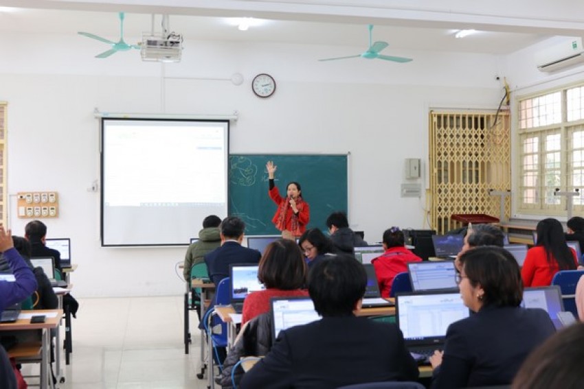 Tổ chức tập huấn sử dụng Phần mềm VNU-Office