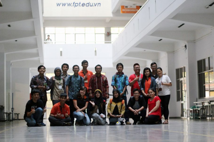 Giao lưu với sinh viên trường Đại học Binus (Indonesia)