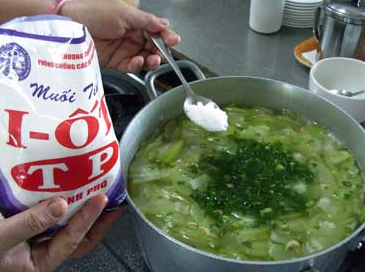 Dinh dưỡng phòng bệnh bướu cổ