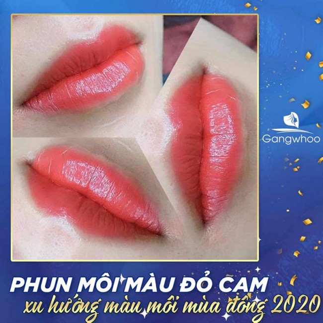 Phun Môi Màu Đỏ Cam Có Đẹp Không? Phù Hợp Với Những Ai?