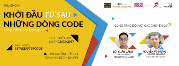 Sôi nổi, cuốn hút với Talkshow “Khởi đầu từ sau những dòng code”