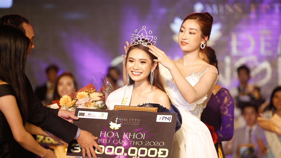 Nữ sinh Đại học FPT tài sắc thăng hoa trong Đêm Chung kết Miss FPTU Cần Thơ 2020