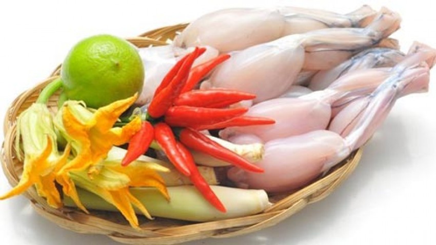 Thịt ếch nấu bí đỏ tốt cho bệnh nhân đái tháo đường.