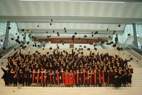 90% sinh viên tham dự lễ tốt nghiệp đã tìm được công việc yêu thích