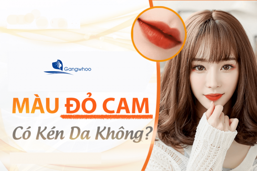 Phun Môi Màu Đỏ Cam Có Đẹp Không? Phù Hợp Với Những Ai?